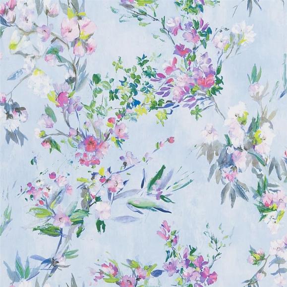 Обои Designers Guild Flowers Volume 1 Faience PDG1024/01